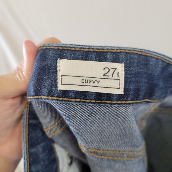 GAP Curvy Bootcut Jeans Size 27 Long - Picture 3 of 12